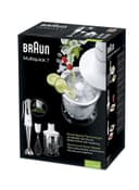 BRAUN Hand Blender 750 W MQ745 White/Silver/Clear