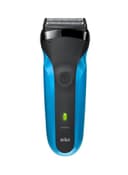 ماكينة حلاقة ( قابلة للشحن ) - اسود / ازرق BRAUN - Series 3 Wet And Dry Shaver