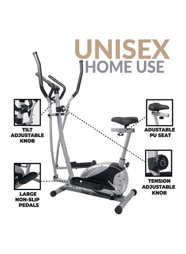 دراجة التمارين الرياضية Magnetic Elliptical Bike - SkyLand