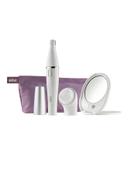 BRAUN Face 830 Premium Edition Facial Epilator And Cleansing Brush With Micro Oscillations White/Silver - SW1hZ2U6MjUxMTE3