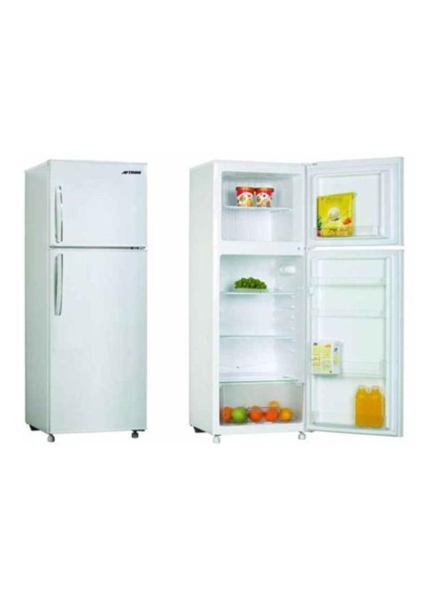 ثلاجة بابين بسعة 220 لتر Aftron Refrigerator