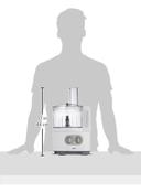 فرامة طعام كهربائية بقوة 1000 واط وسعة 2 لتر - أبيض BRAUN - Food Processor   FP5160WH