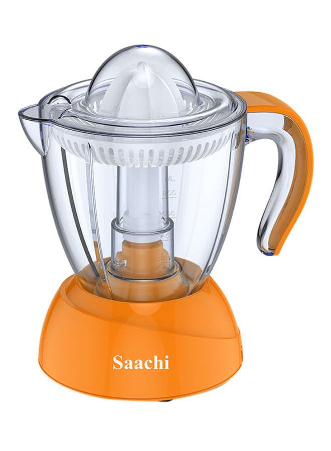 Saachi Citrus Juicer With Transparent Lid 0.8 l 40 W NL CJ 4050 OR Orange/Clear