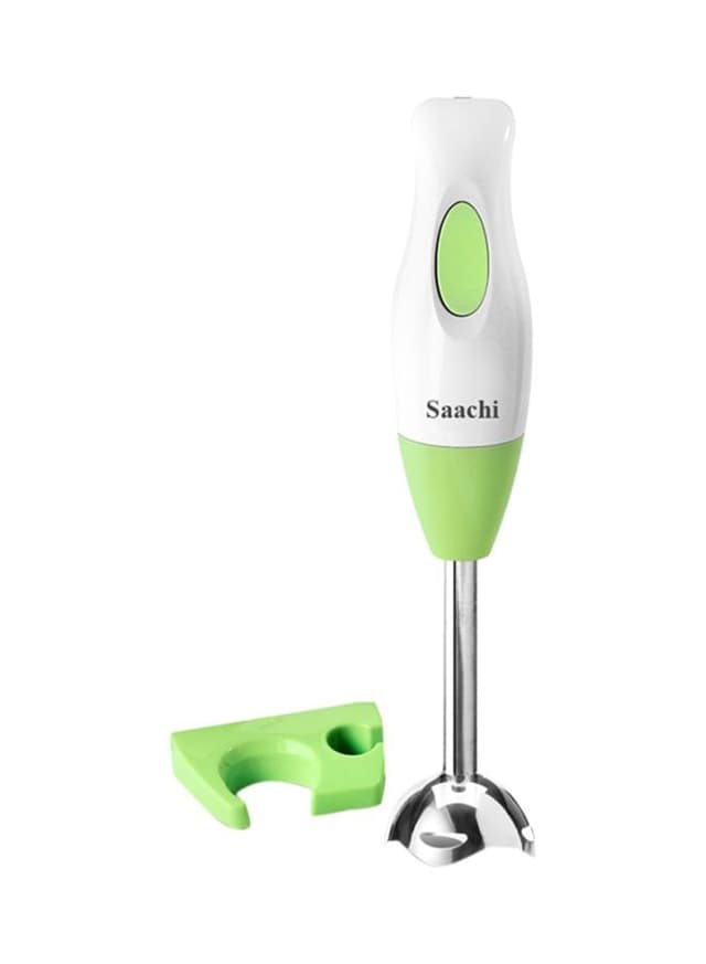 Saachi Hand Blender With Wall Mounting Attachment 200 W NL CH 4255 GN White/Green/Silver