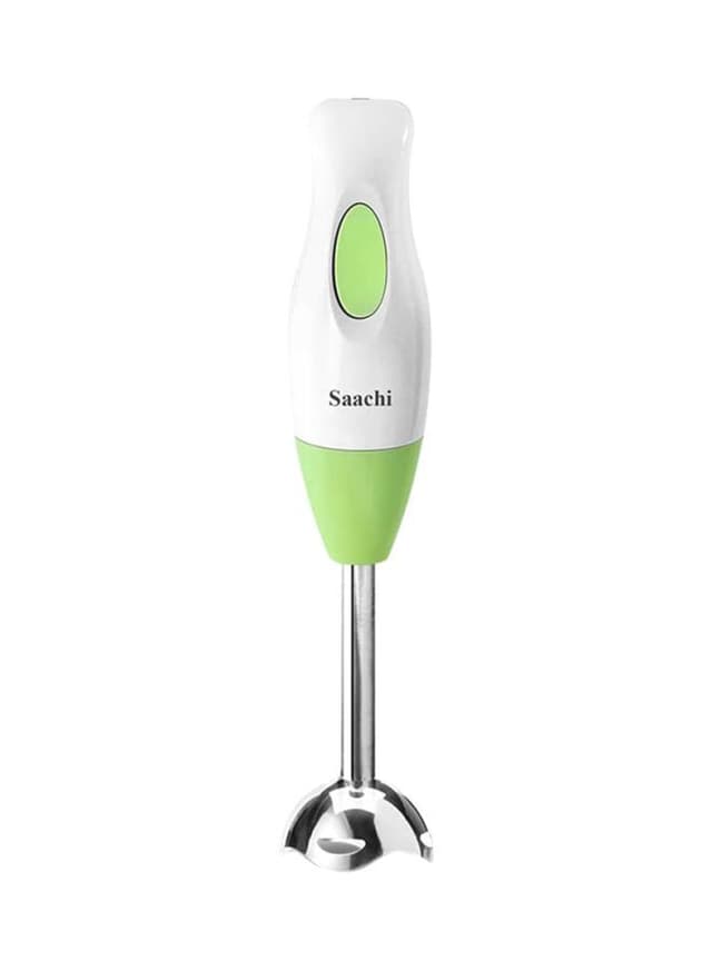 Saachi Hand Blender With Wall Mounting Attachment 200 W NL CH 4255 GN White/Green/Silver