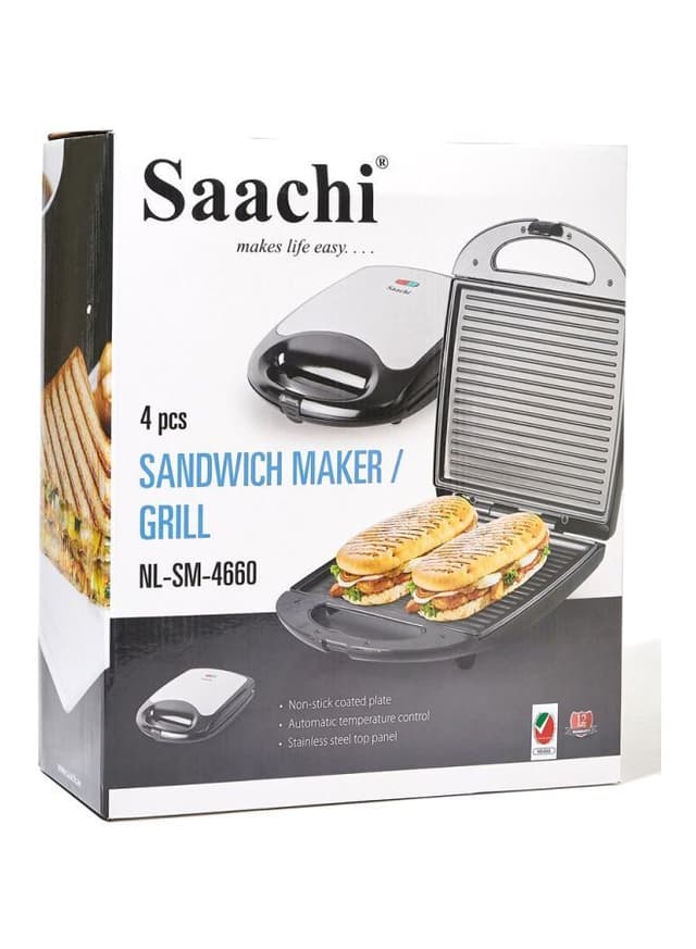 Black & Decker TS4000 Sandwich Maker 4 Slice 220 volts 50 hz