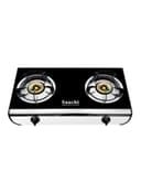 Saachi Double Burner Gas Stove With Detachable Trivets NL GAS 5255 BK Black