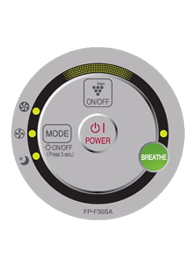 SHARP 3 Direction Plasmacluster Air Purifier With 2 Fans 51 W FP F30SAH White