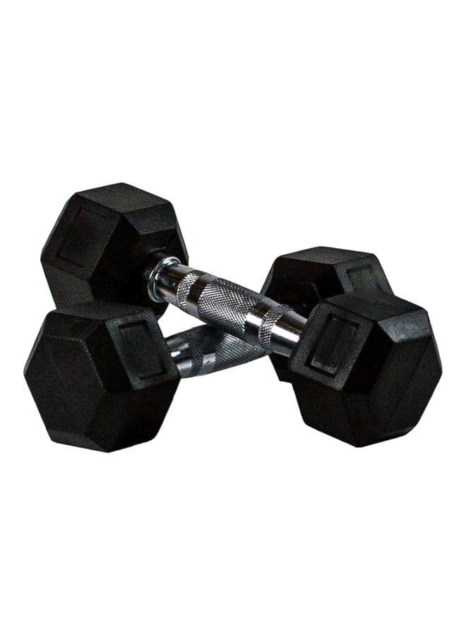 SkyLand 2-Piece Neo Hex Dumbbell Set 7.4x29.6x18.2cm