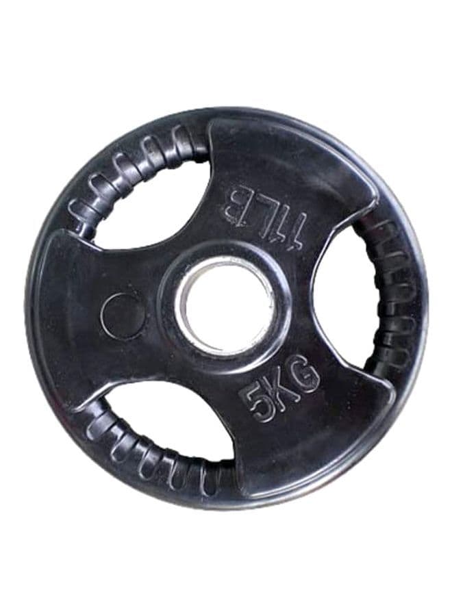 أثقال بوزن 5 كغ Rubber Gym Weight Plate - SkyLand