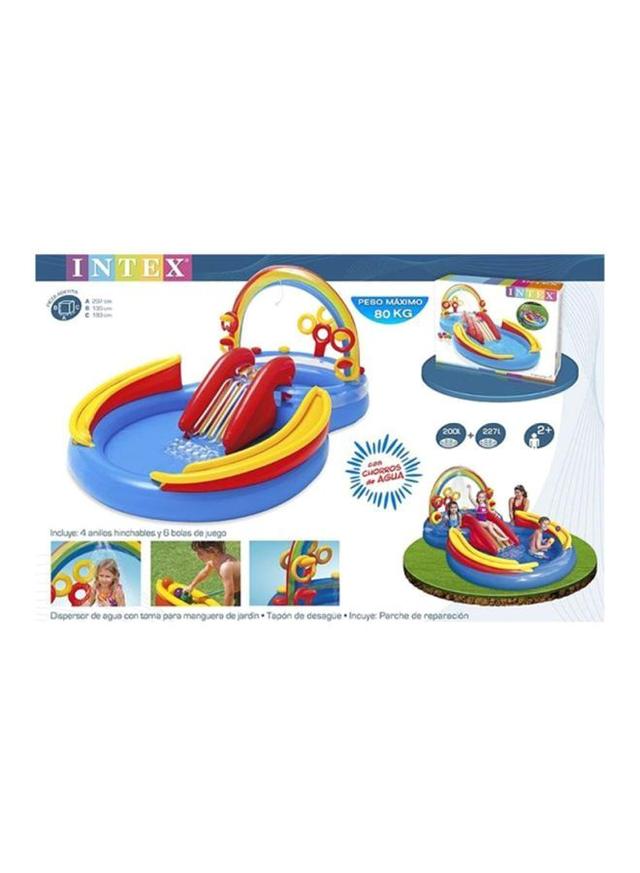 INTEX Rainbow Ring Play Center 297x193x135cm - SW1hZ2U6MjU1ODk5