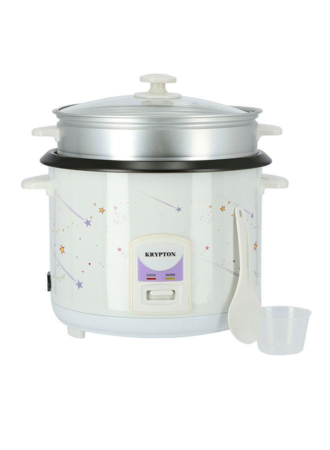 Krypton Electric Rice Cooker 2.8 l KNRC6106 White/Purple/Black