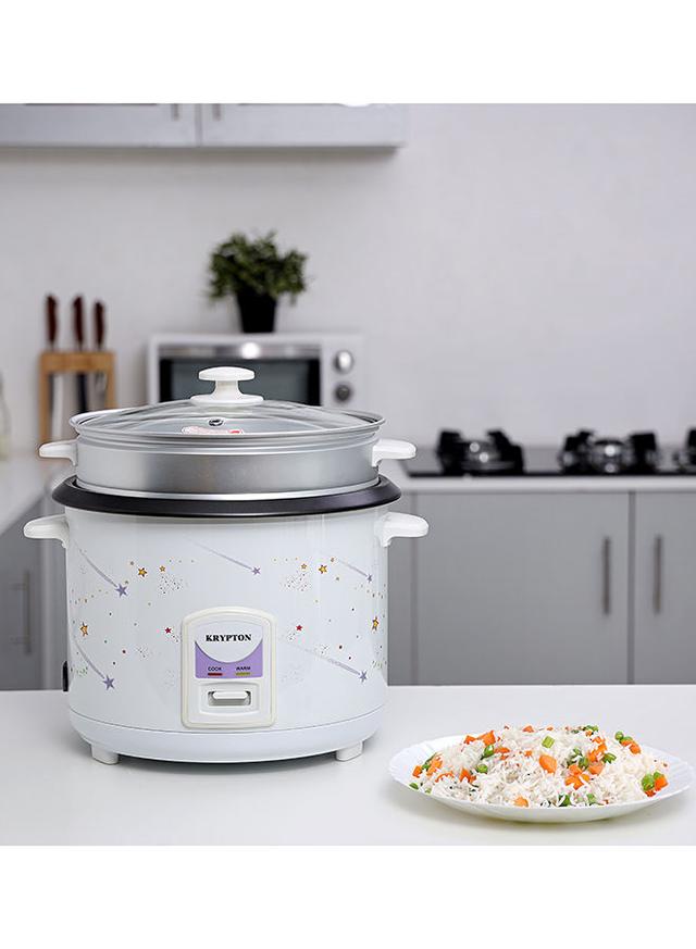 Krypton Electric Rice Cooker 2.8 l KNRC6106 White/Purple/Black - SW1hZ2U6MjQxMDYw