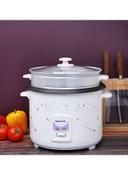Krypton Electric Rice Cooker 2.8 l KNRC6106 White/Purple/Black