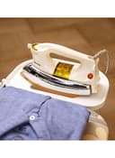 Krypton Automatic Dry Iron With Non Stick Golden Teflon Soleplate & Adjustable Thermostat Control Indicator Light 1200 W KNDI6032 White