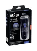 ماكينة تنعيم ذقن قابلة للشحن أسود وأزرق براون Braun Black/Blue Waterproof Hair Shaver