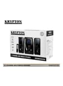 Krypton 2.1 Channel Multimedia Speaker System KNMS5038 Black