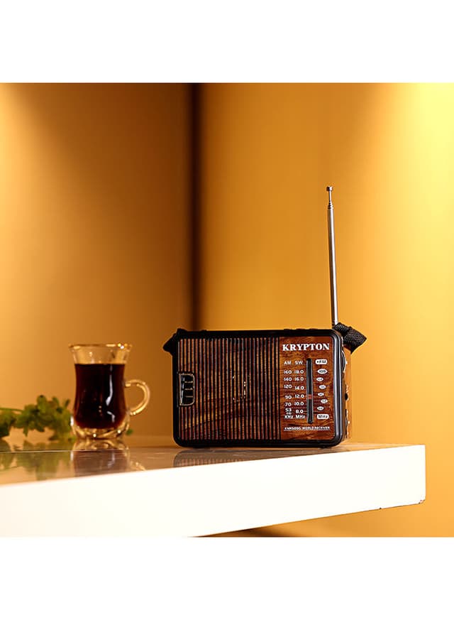 Krypton Rechargeable Radio KNR5095 black