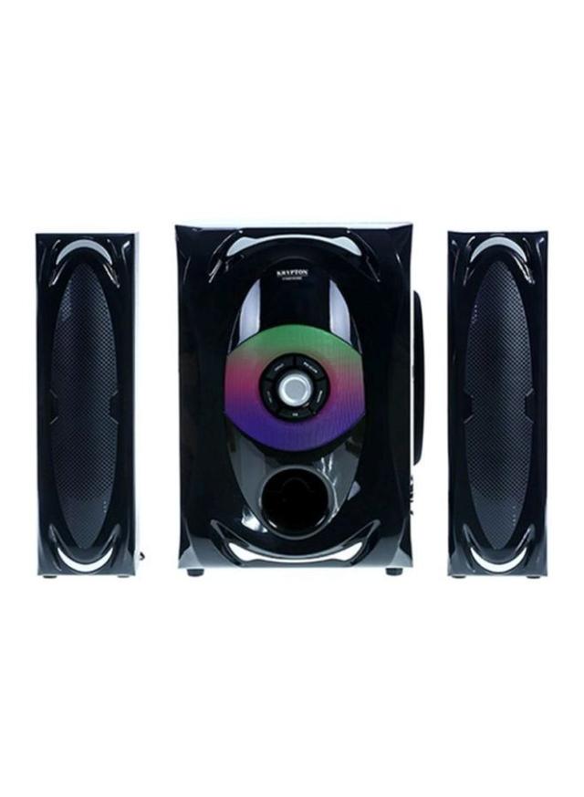 Krypton 2.1 Channel Multimedia Speaker System Black - SW1hZ2U6MjUyNDc0