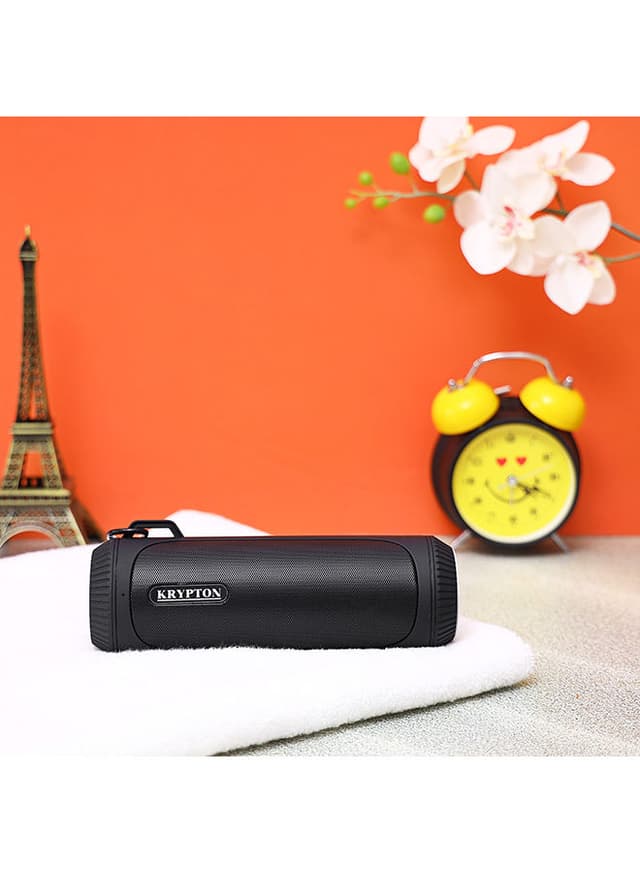 Krypton Rechargeable Portable Bluetooth Speaker KNMS6130 black - 145360