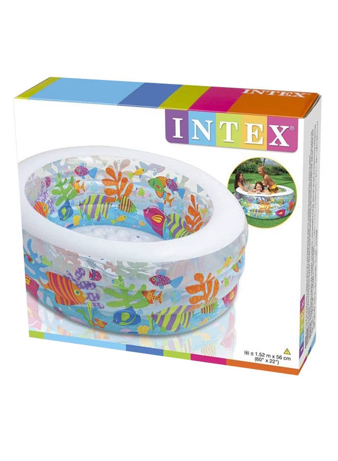 حوض سباحة منزلي للأطفال  INTEX Inflatable Aquarium Pool