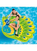 عوامة سباحة على شكل طاووس  INTEX Peacock Island Floating Raft 57250