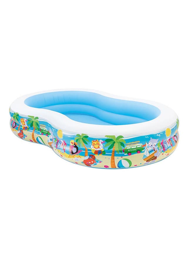 حوض سباحة منزلي للأطفال  INTEX Swim Center Seashore Pool ‎