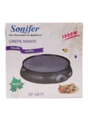 ماكينة الكريب الكهربائية بقوة 1000 واط Electric Crepe Maker - Sonifer