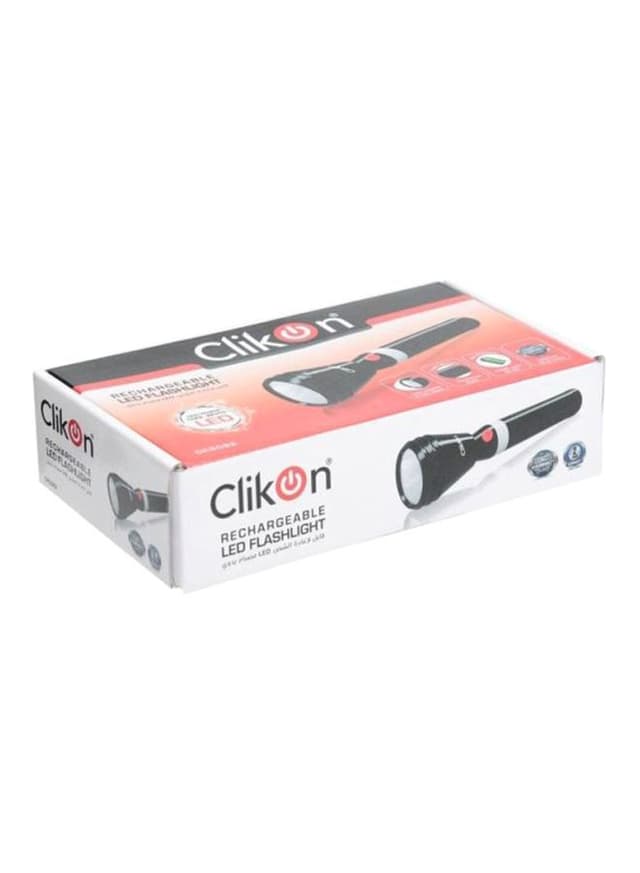 ClikOn Ck5082 Flashlight Black/White/Red 42x97x25millimeter