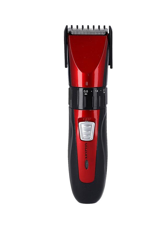 ماكينة حلاقة للجسم قابلة للشحن أسود وأحمر كريبتون Krypton Red/Black  Rechargeable Trimmer