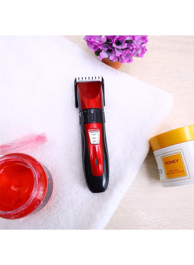 ماكينة حلاقة للجسم قابلة للشحن أسود وأحمر كريبتون Krypton Red/Black  Rechargeable Trimmer