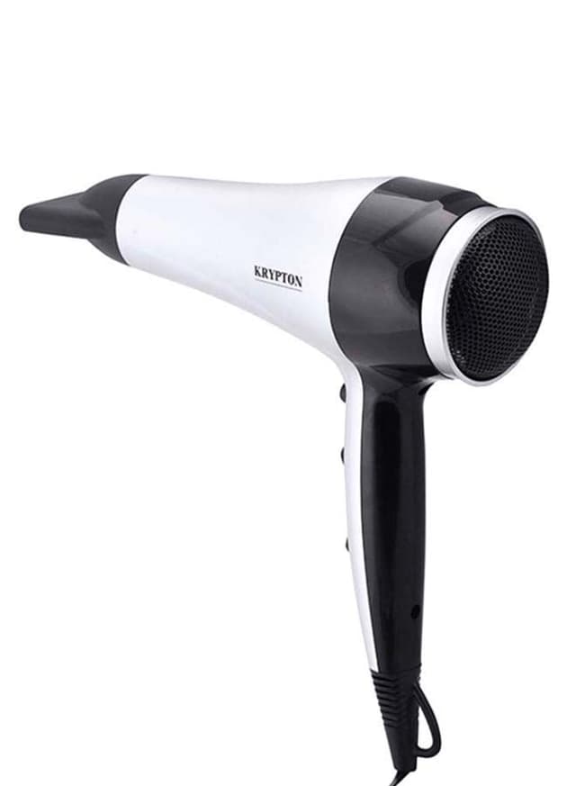 مجفف الشعر بتقنية كول شوت 2400 واط 3 درجات حرارة وسرعتين كريبتون Krypton hair dryer