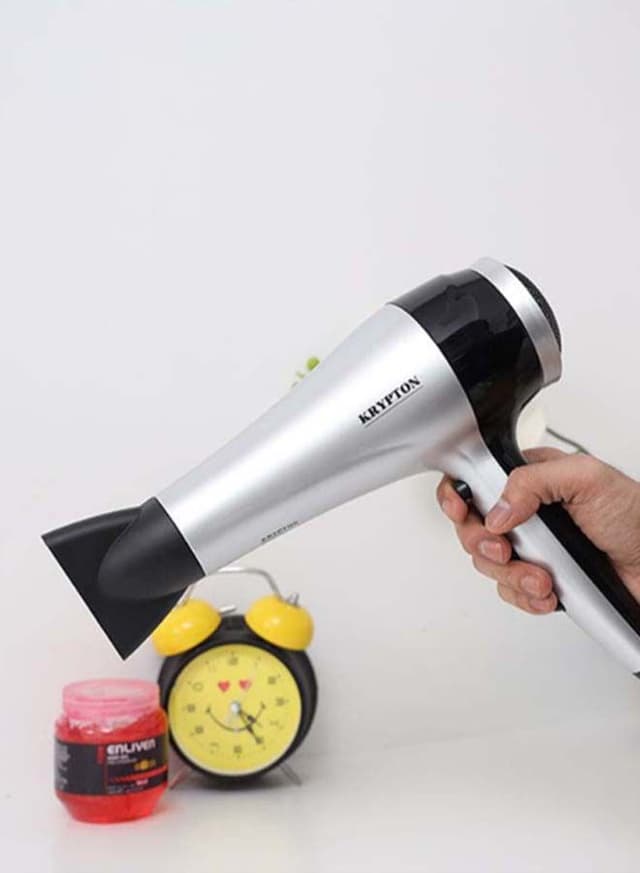 مجفف الشعر بتقنية كول شوت 2400 واط 3 درجات حرارة وسرعتين كريبتون Krypton hair dryer