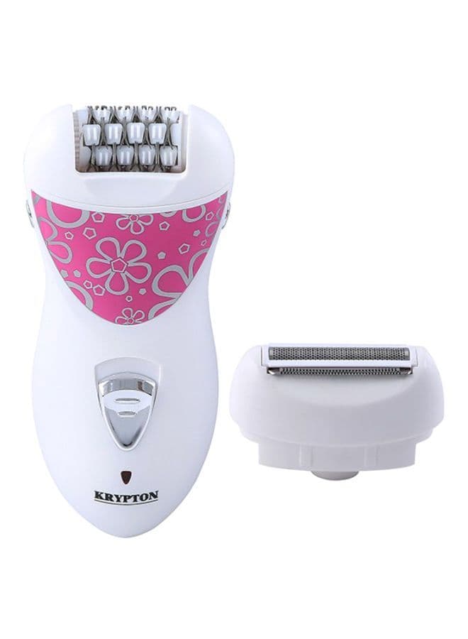 Krypton Rechargeable Epilator White/Pink