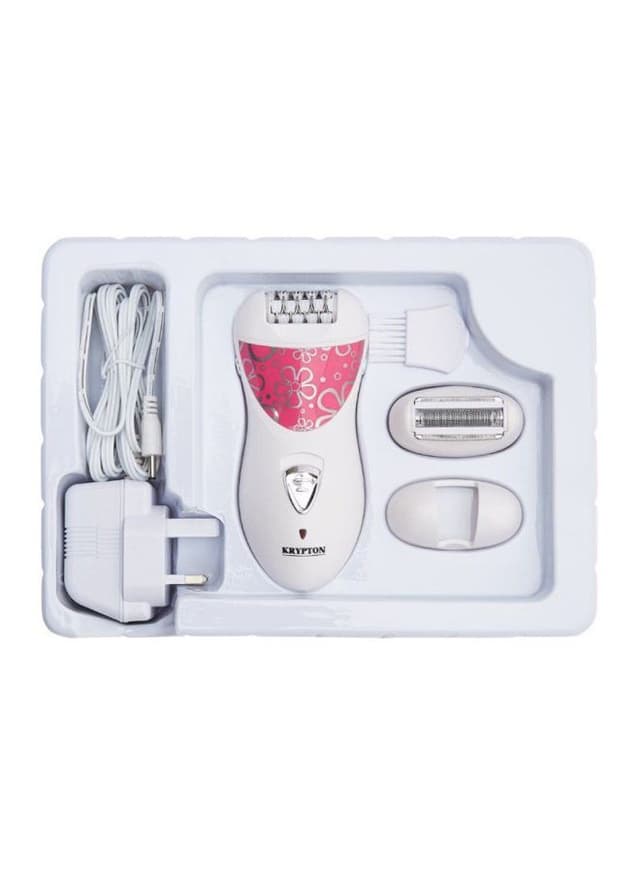 Krypton Rechargeable Epilator White/Pink - 145424