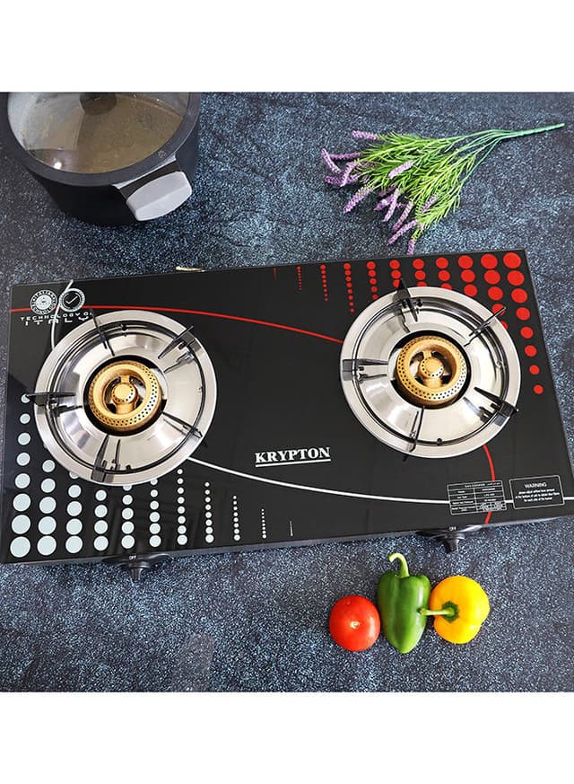 Krypton 2  Burner Gas Stove KNGC6002N Multicolour