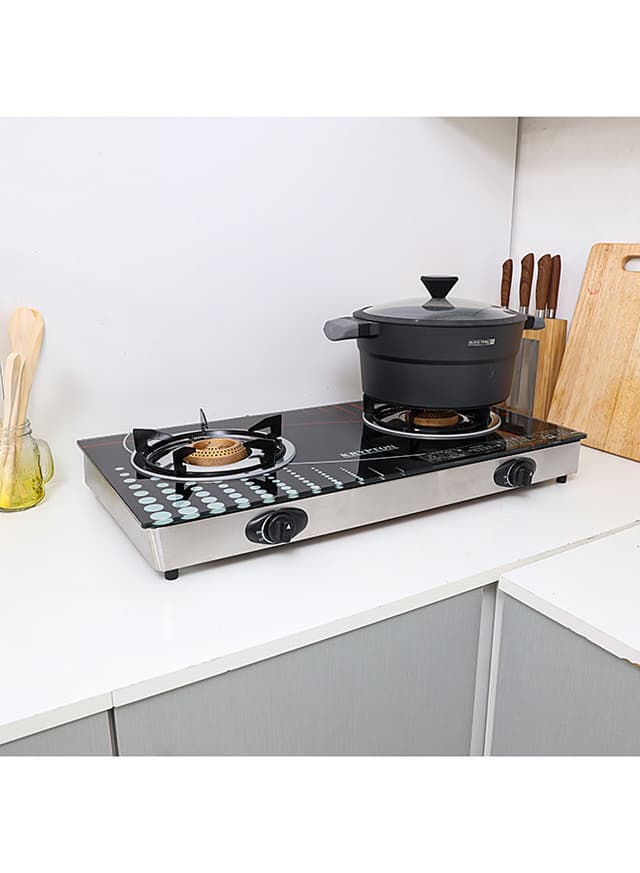 موقد غاز مكون من 2 شعلات KRYPTON