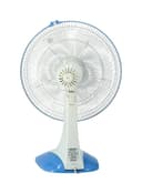 Krypton Table Fan 3 Speed Settings With Oscillating/Rotating And Static Feature 60 W KNF6026 White/Blue