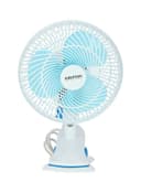 Krypton Table Fan 2 Speed Settings With Oscillating/Rotating And Static Feature 20 W KNF6035 White/Blue - 270339