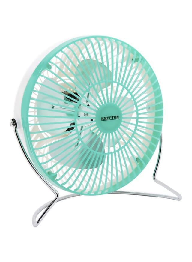 مروحة صغيرة متنقلة يو اس بي مقاس 7 بوصة أخضر كريبيتون Krypton Green 7 Inch USB Mini Fan