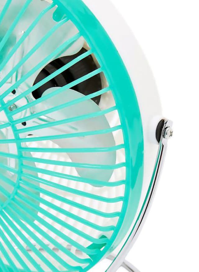 مروحة صغيرة متنقلة يو اس بي مقاس 7 بوصة أخضر كريبيتون Krypton Green 7 Inch USB Mini Fan