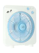 Krypton Box Fan  Powerful Personal Desk Box Fan With Copper Motor 45 W KNF6115 White/Blue