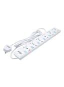 محول كهرباء 6 في 1 Extension Socket