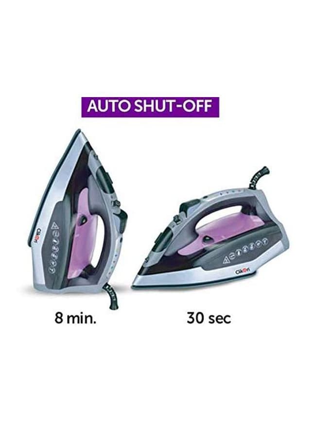 مكواة بخار كهربائية بقوة 2400 واط Steam Iron - Clikon