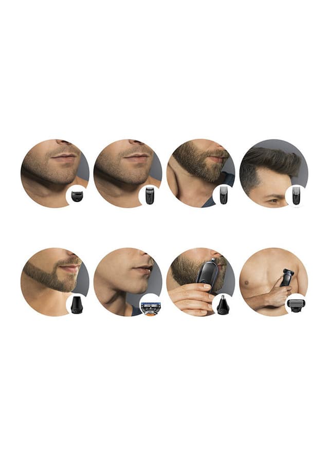 ماكينة حلاقة للرجال قابلة للشحن أسود براون Braun Black Rechargeable Shaver Trimmer