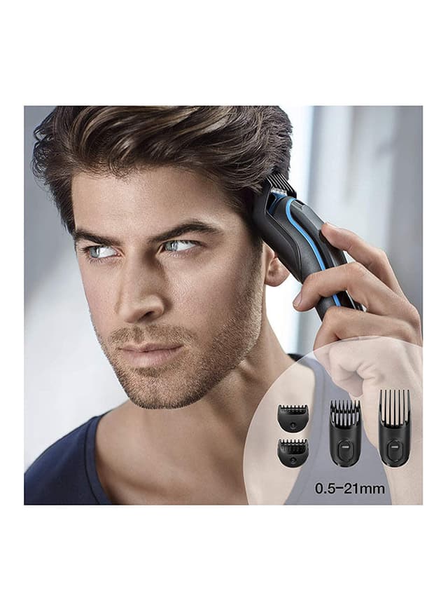 BRAUN 9 In 1 Trimmer With Grooming Kit Black