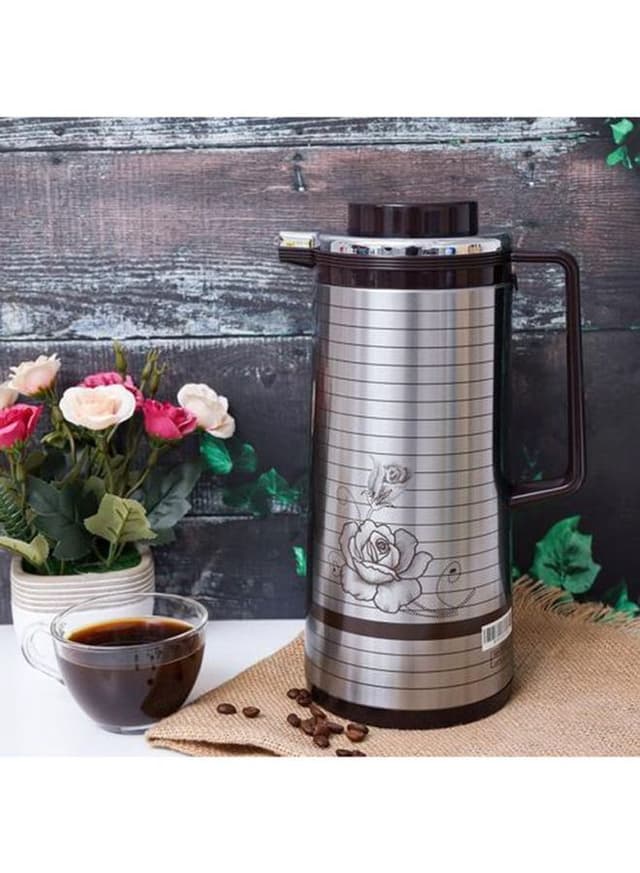 ترمس ماء - KRYPTON - Printed Steel Flask 1L