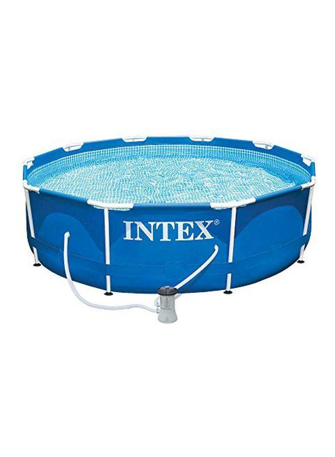 مسبح بإطار معدني بأبعاد 305x76.2سم | Intex Metal Frame Pool Set