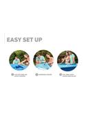 INTEX Metal Frame Pool Set 10x2.5feet