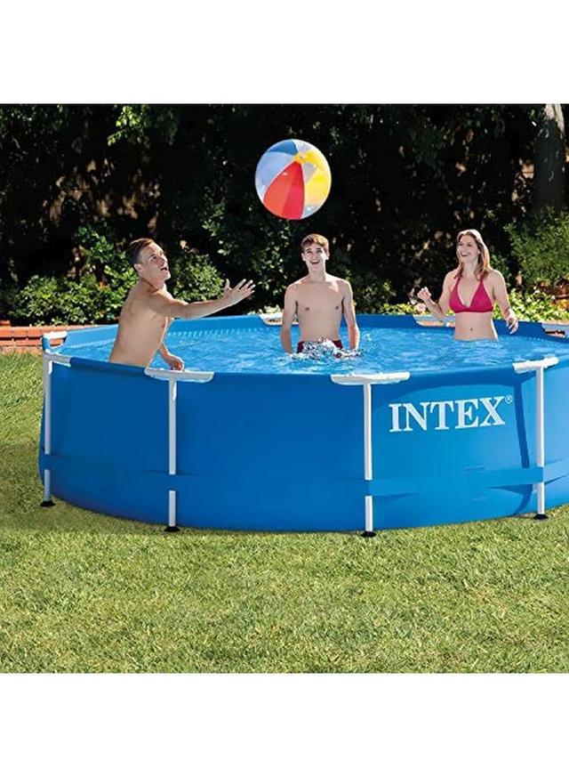 INTEX Metal Frame Pool Set 10x2.5feet - SW1hZ2U6MjQ0Nzc0